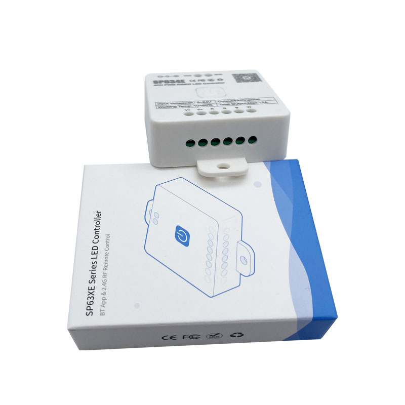 Picture of SP634E 4CH colorful RGBW LED controller Bluetooth music APP controller group function 5-24V