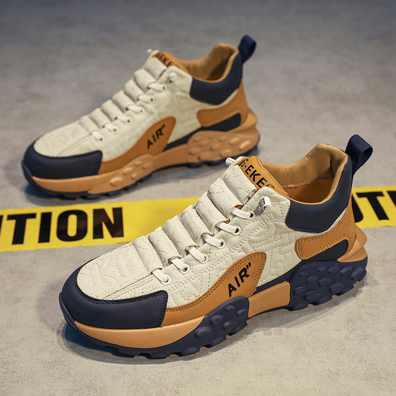 Autumn New Casual Shoes Sports Shoes Cross-border Large Size Fashionable All-match Shoes Comfortable Outer Wear Running Shoes Trendy Men's Shoes