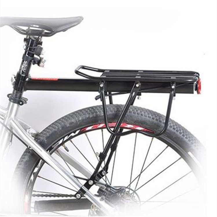 Quick-release shelf bicycle aluminum alloy shelf mountain bike seat plate bicycle back seat mountain bike rear shelf hanger