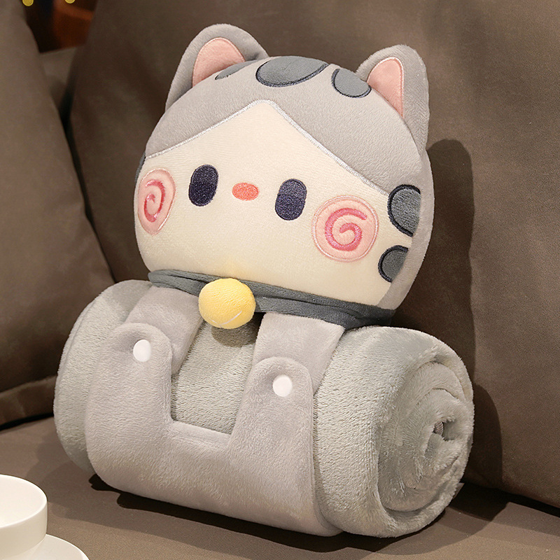Picture of Blanket Nap Blanket Office Flannel Air Conditioning Blanket Nap Shawl Spring and Summer Cartoon Sofa Cover Blanket Small Blanket