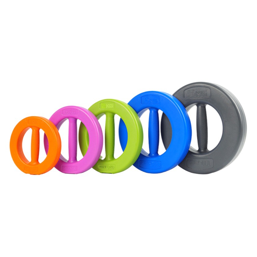 A generation of hair ring dumbbell ladies small dumbbell home fitness equipment yoga thin arm dumbbell new Yaling