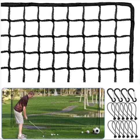 Picture of Golf practice net sports practice barrier net heavy ball net golf ball net DIY ball net baseball net
