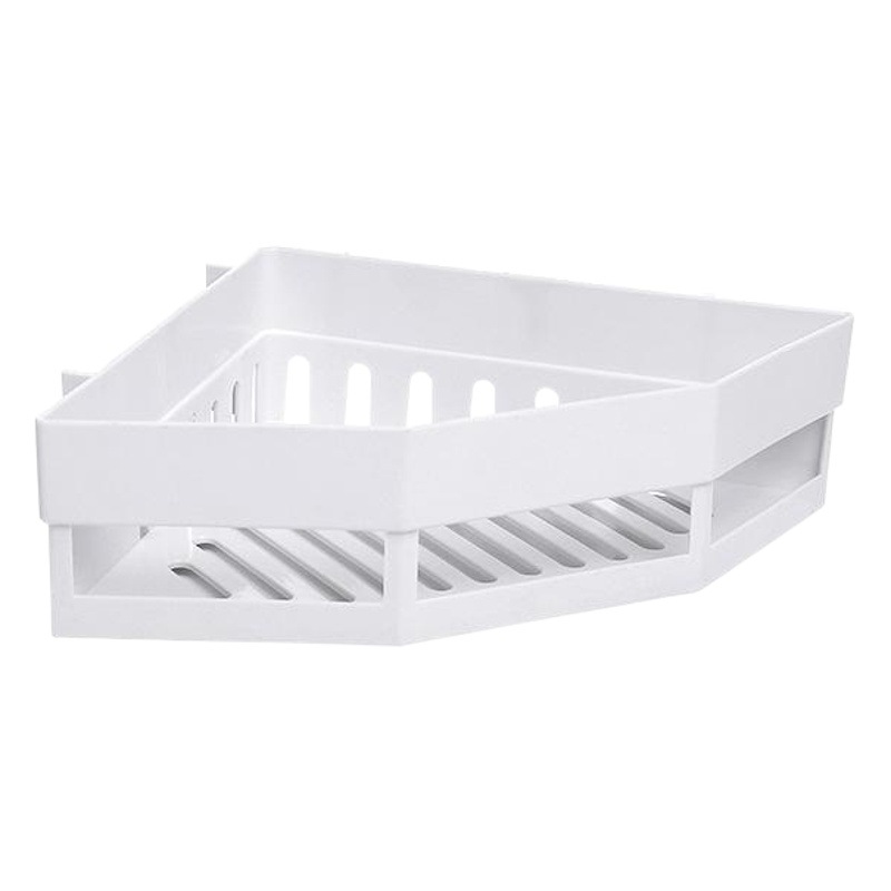 Bathroom Storage Rack Wall-Mounted Bathroom Punch-Free Toilet Wall-Mounted Suction Cup Bathroom Storage Tripod