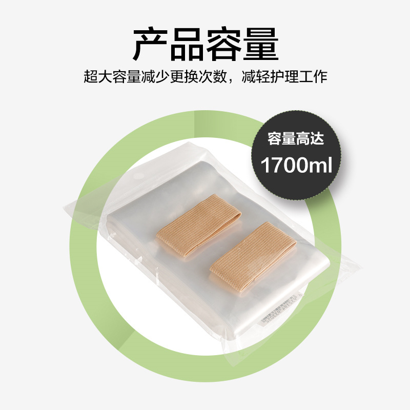 Picture of J & X urine collection bag disposable male urine collection bag portable and convenient for the elderly paralyzed patient care urine bag