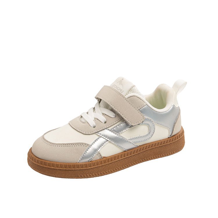 Picture of Children's board shoes new 2025 spring and autumn comfortable and breathable boys' and girls' moral training casual shoes, fashionable sneakers, children's shoes