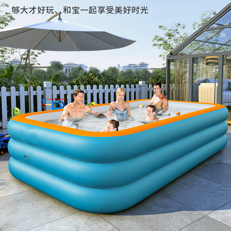 Picture of Cross-Border Inflatable Swimming Pool for Home Infants and Young Children Ocean Ball Large Adult Family Indoor Children Baby Bath