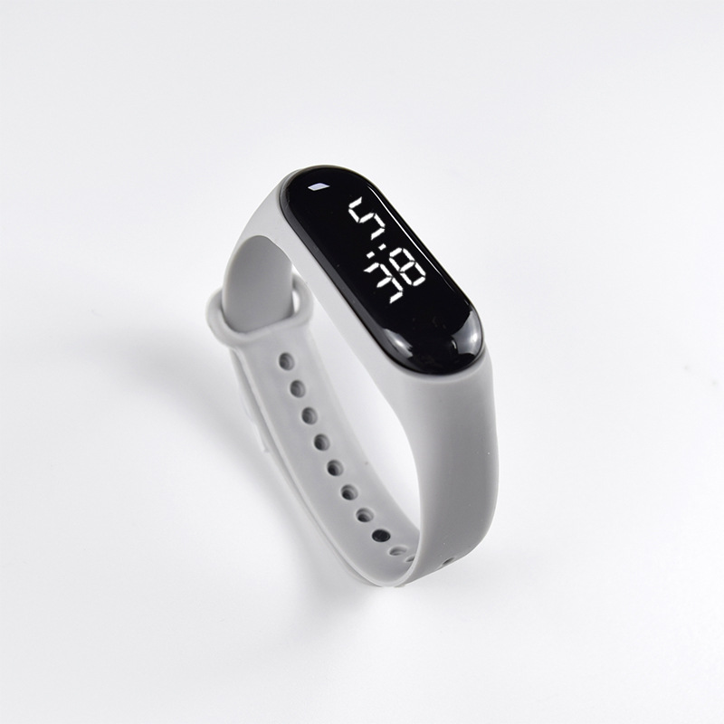 Picture of Manufacturer Simple Waterproof Led White Light Digital Watch Fashionable Student Couple Leisure Sports Touch Touch