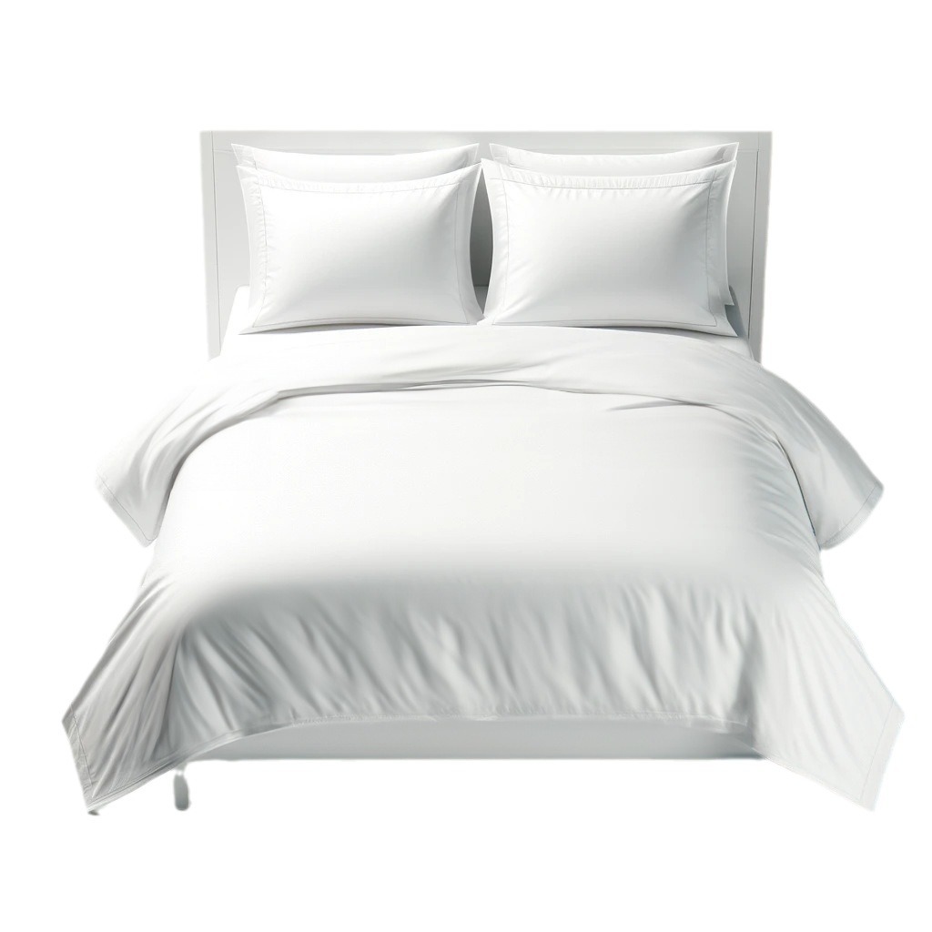 Picture of Hotel linen four-piece encrypted bed sheet quilt cover cotton hotel bedding hotel linen hotel four-piece set