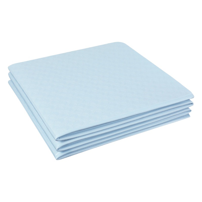 Cross-Border Tpe Foldableing Yoga Mat Sports Fitness Mat 4mm Thin Portable Outdoor Environmentally Friendly Odor-Free Balance Mat