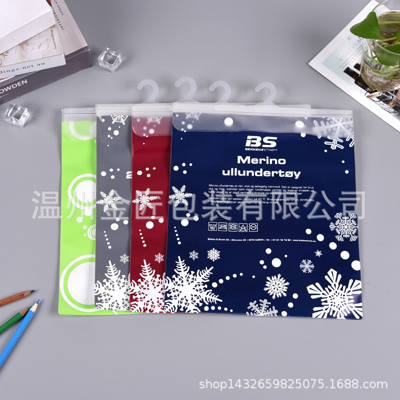 Wholesale Eva Hook Bag Hook Clothing Bag Eva Transparent Bag Zipper Bag