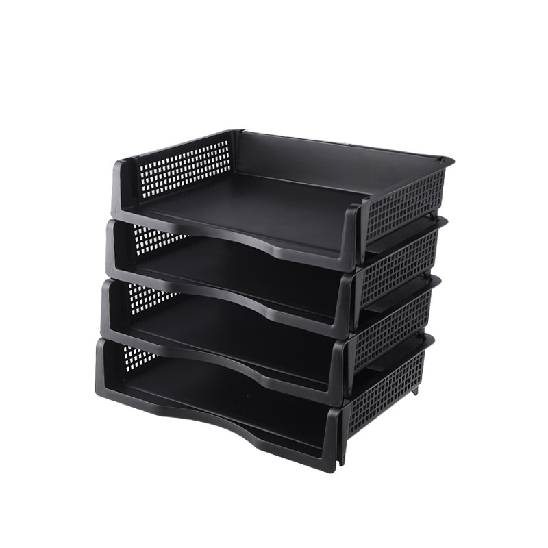 Picture of South Korea hot selling vertical multi-functional simple storage desktop office stackable file storage rack