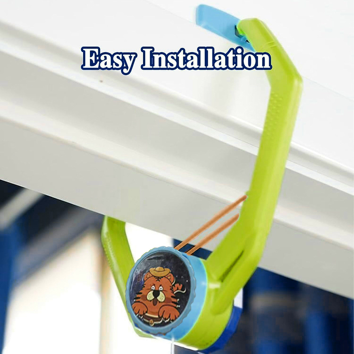 Picture of Cross-border Direct Supply for Children Hanging Table Tennis Indoor Door Table Tennis Trainer Sensor Training Hand-eye Coordination
