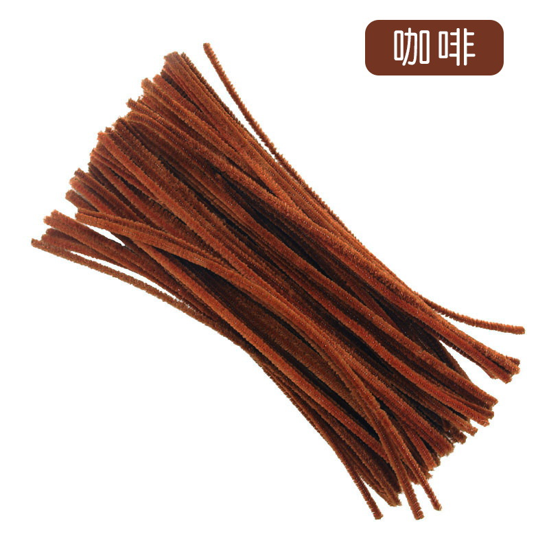 Picture of Children's puzzle twist bar environmental protection color wool wool root plush DIY kindergarten handmade beautiful Labor materials