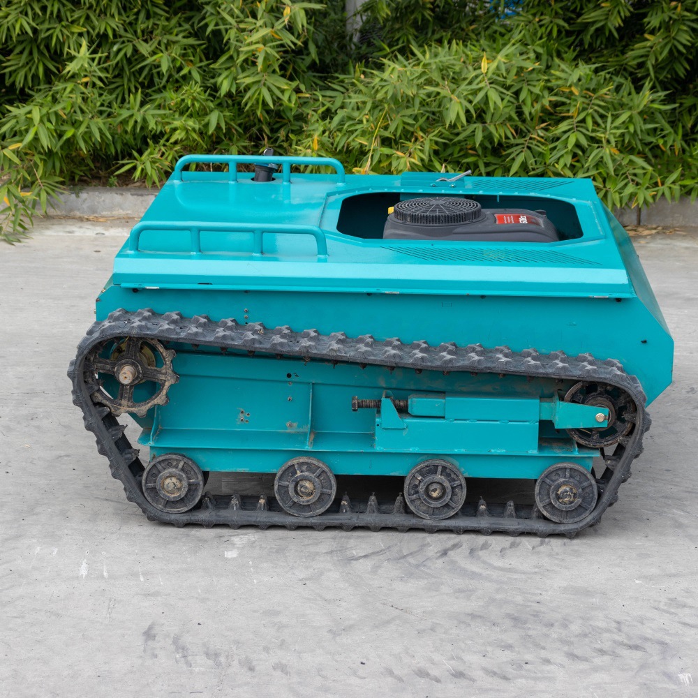 Source Factory New Remote Control Lawn Mower, Crawler Type Household Lawn Mower, Small Smart Lawn Mower