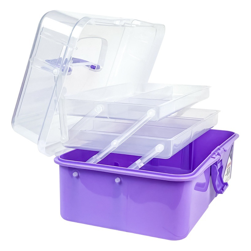Art toolbox Painting with Fire paint seal gu Ka nail artist special multifunctional painting box storage tool box