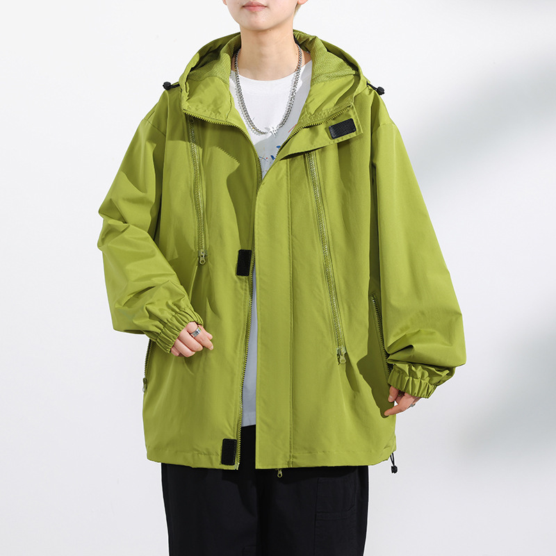 2025 men's and women's jackets, casual couple's hiking wear, autumn/winter new export hoodies, youth waterproof sports outdoor jackets
