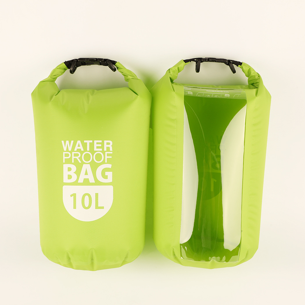 Picture of Waterproof Bag Plaid Fabric Dry Bag Storage Swimming Rafting Bag Portable Bag Men and Women Travel Outdoor Adventure