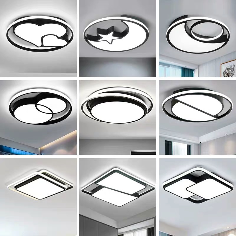 LED ceiling lamp bedroom lamp living room lamp simple modern atmosphere ultra-thin round Nordic restaurant balcony indoor lamps
