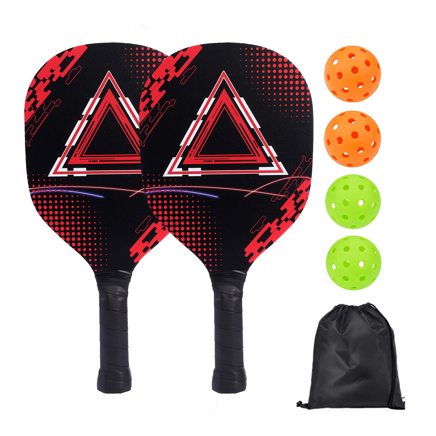 Picture of Poplar UV printing Peak ball racket set beach racket storage bag packaging Amazon cross-border explosions factory