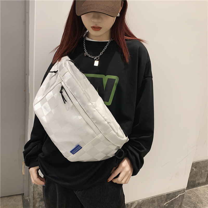 Picture of Korean style sports chest bag 2024 new men's fashion trendy student shoulder bag personalized casual messenger bag