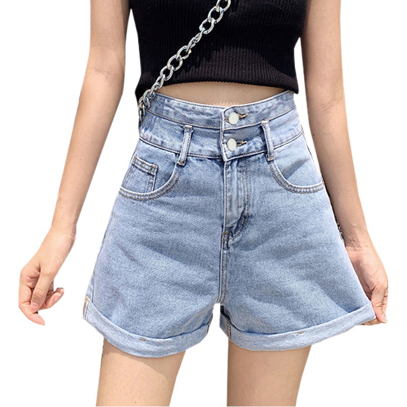 508 Denim Shorts Women's High Waist Summer New Loose Niche Slimming A- Word Trendy Ins