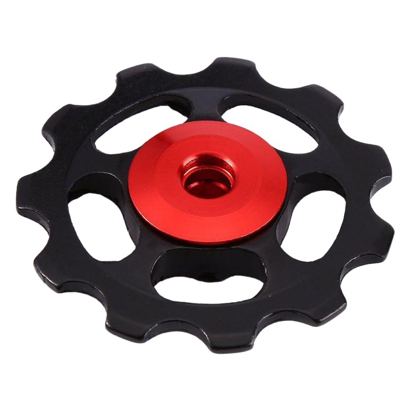 Bicycle variable speed guide wheel accessories mountain bike guide wheel transmission rear dial guide wheel multicolor CNC anode guide wheel