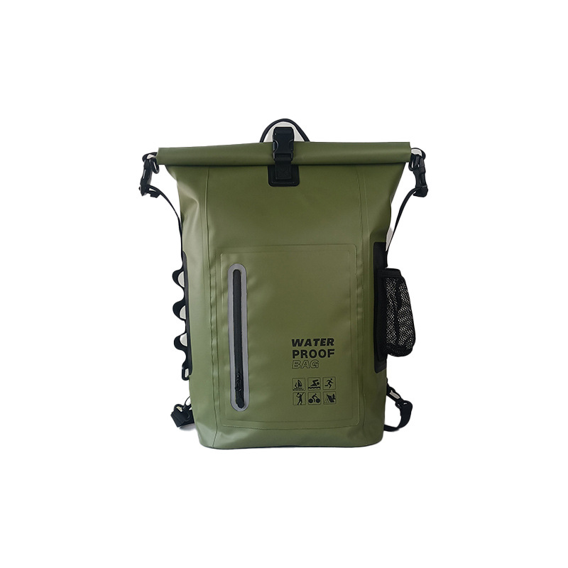 Picture of Cross-Border Pvc Backpack Outdoor Sports Waterproof Bag Mountaineering Camping Men's Travel Bag Student Computer Backpack