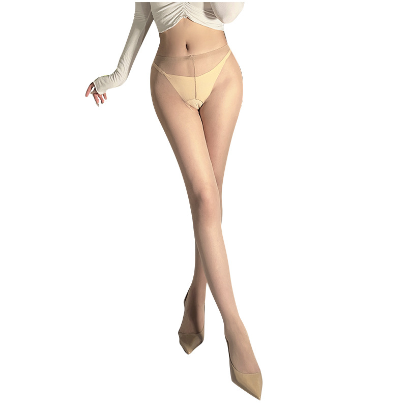 Picture of Pure Desire Black Stockings Sexy No-off Two-sided Open Hand Tear Stockings plus size Stockings Slimming Leg Socks Pantyhose for Hair