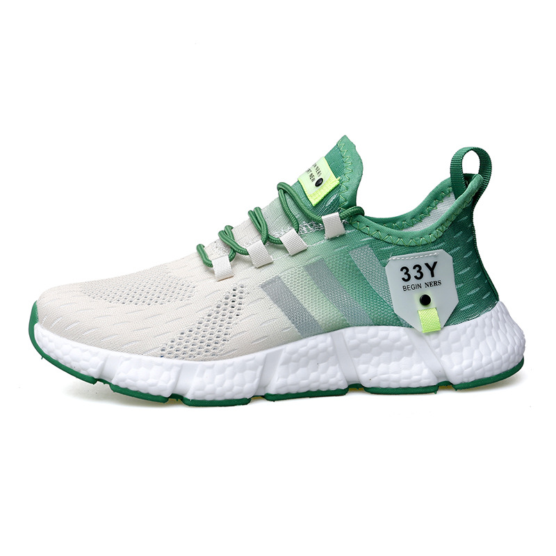 Picture of High-End Men's Shoes with a Popcorn Sole That Feels Like Stepping on Poop, Exported to Europe and America, with Cut Labels, Men's Sports and Leisure Running Shoes
