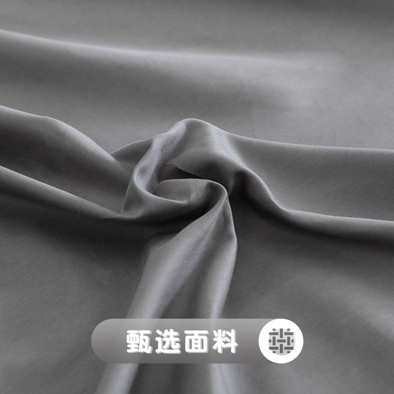 Picture of Strictly Selected Wholesale Solid Color Sanding Bed Cover Household Modern Simple Bed Cover Dormitory Bedding Single-Piece Mattress Cover