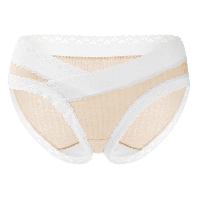 Clearance Sale: Buy One Get Two, Class a Maternity Low-Rise Panties, Comfortable, Breathable, Antibacterial, with Crotch Support and Belly Protection for Women