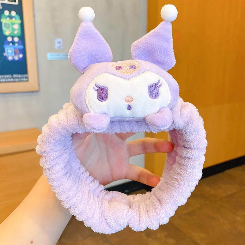 Picture of Special Headband for Face Washing for Women 2025 New Autumn and Winter Cute Bear Headband Hairband Hairpin Hair Accessory Plush Headwear