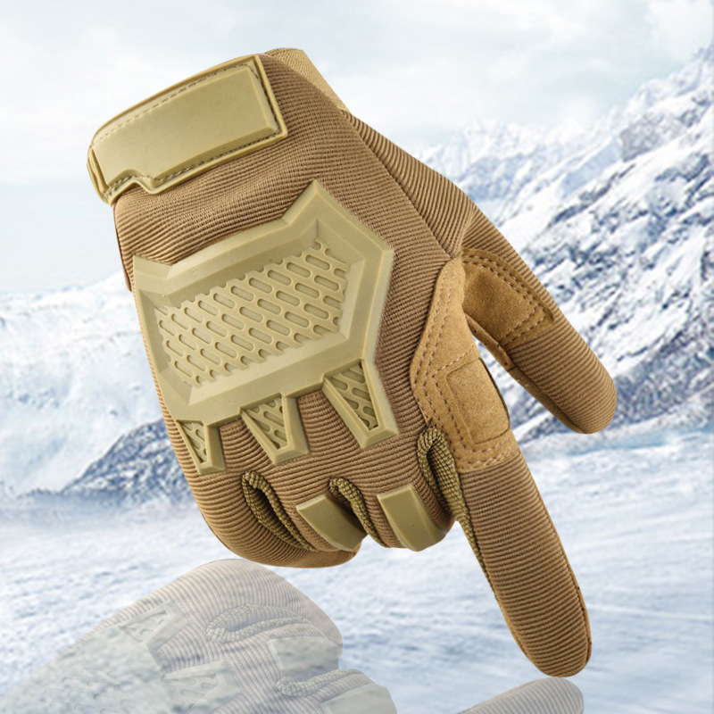 Picture of Tactical Gloves Full-Finger Men's Wear-Resistant Seal Motorcycle Outdoor Rock Climbing Sports Riding Non-Slip Field Mountaineering Gloves