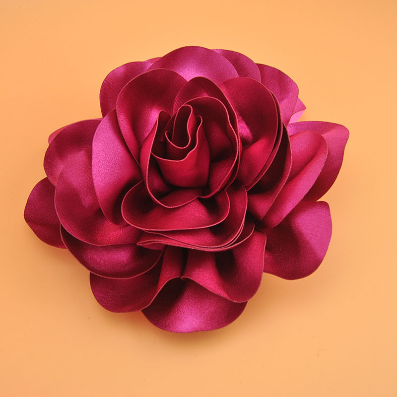 Picture of Super-large flower hair accessories catwalk stage performance hairpin edge clip accessories exaggerated photo studio photography head accessories