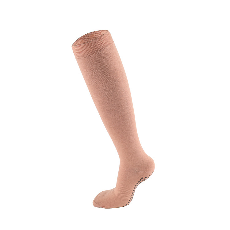 Picture of Cotton Yoga Mid-Calf Non-Slip Socks Calf Socks Wholesale Fitness Yoga Dance Sports Socks