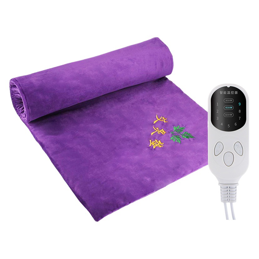 Electric heating moxibustion blanket fever moxa velvet mat whole body household warm body electric blanket Warm moxibustion moxa grass mat manufacturers wholesale