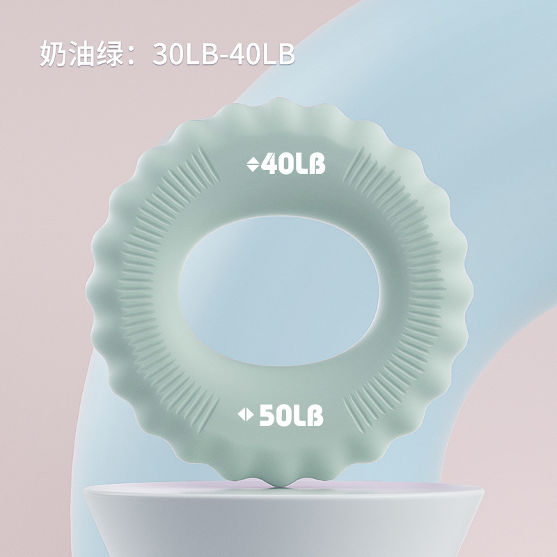 Picture of Grip ring double strength professional exercise hand strength arm hand strength rehabilitation training massage silicone grip