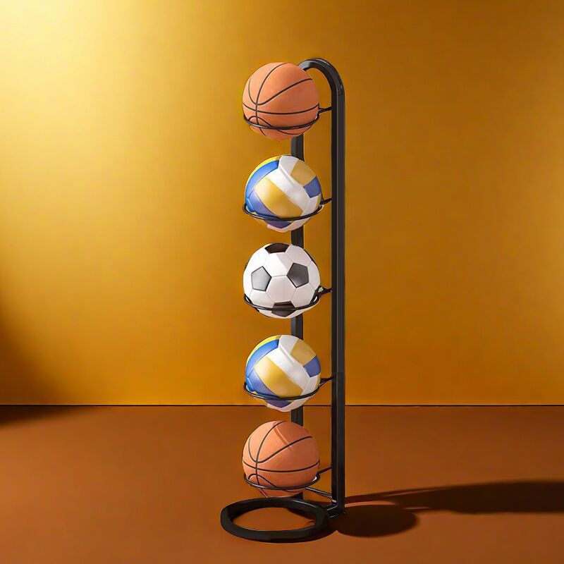 Basketball, Football, Volleyball Rack, Adult and Children's Basketball Hoop Display Rack, Indoor Household Detachable Wholesale Wall-Mounted Type