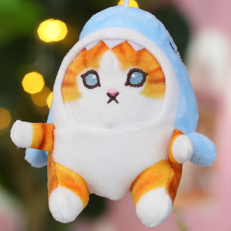 Picture of Cute Lucifer Kitten Mouse Pendant Plush Toy Doll Bag Pendant Doll Keychain Grasp