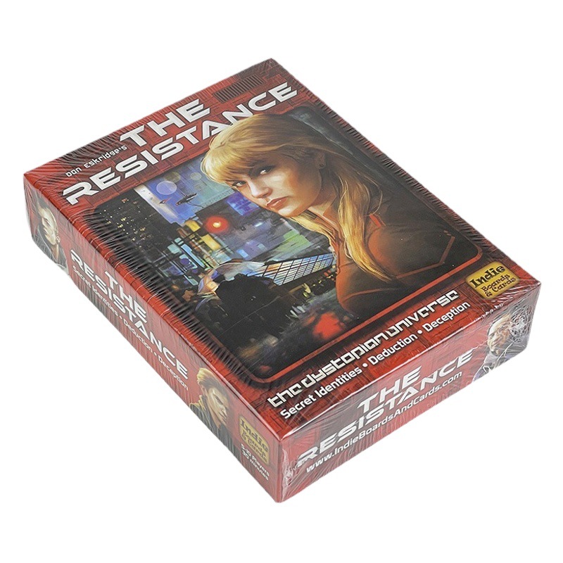 Full English the Resistance Resistance Organization English Version Card Party Game Parent-Child Strategy