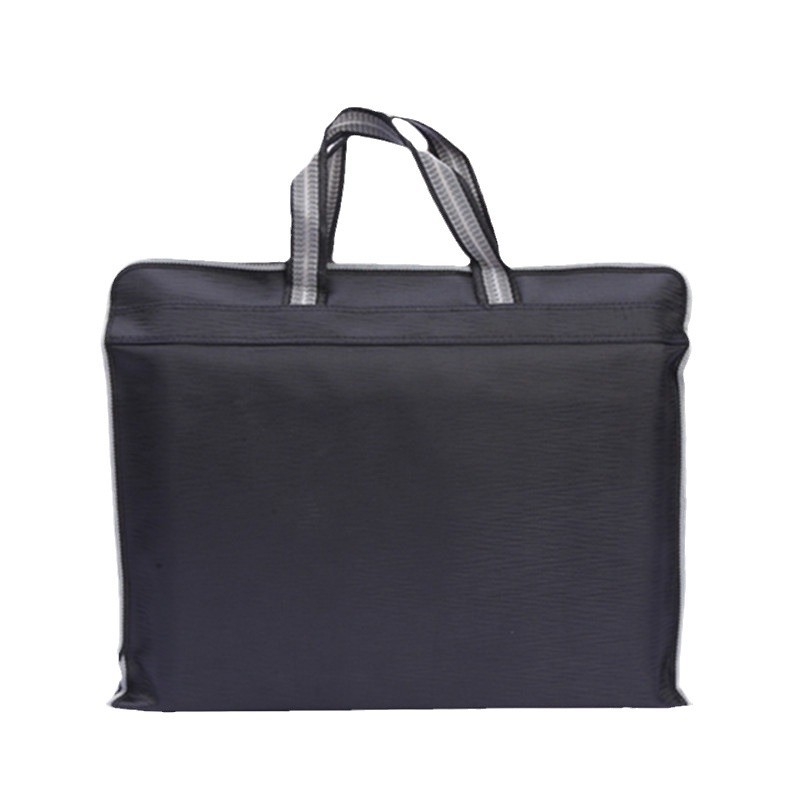 Picture of Manufacturer Produces Portable Double-Layer Widened Oxford Leather-Textured Document Bags, Briefcases, and Conference Bags, with the Option to Customize the Logo and Add Extra Thickness