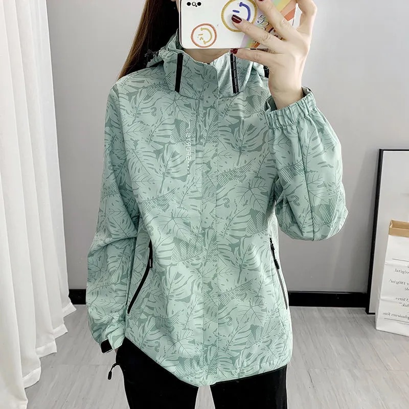 2025 New Men's and Women's Camouflage Tops Spring and Autumn Thin Sports Casual Tops Breathable Tops Couple Wear