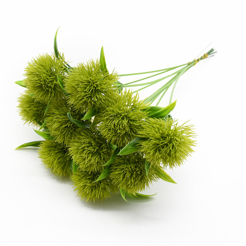 Picture of Amazon simulation plant European simulation dandelion plastic flower flower arrangement gardening home furnishings DIY adorable