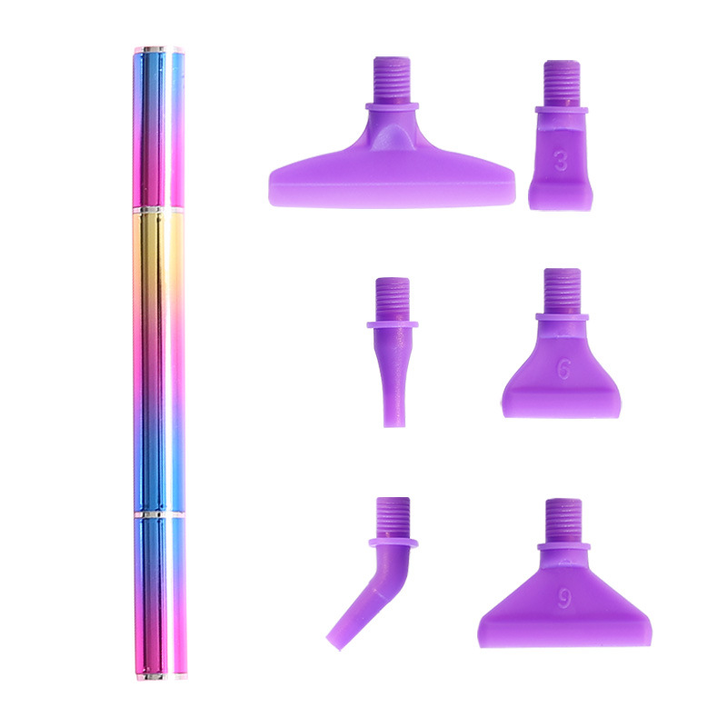 Picture of Diamond painting metal point drill pen plastic thread pen head alloy new point drill DIY diamond embroidery tool suit