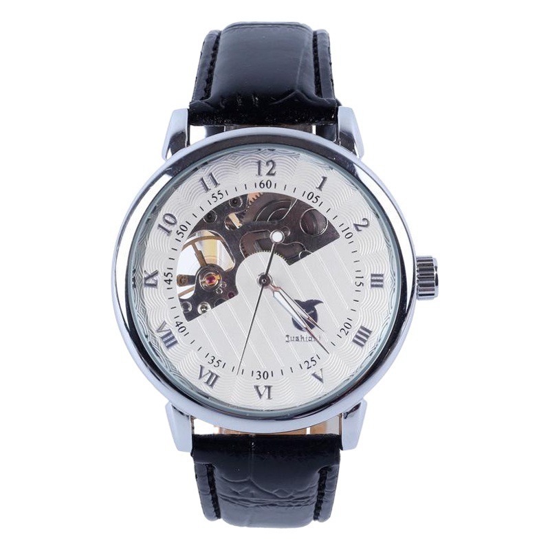 Fashion Trendyy Men's Watch Luminous Waterproof Mechanical Watch Glass Mirror Simple K-Style 2022 New Men's Watch