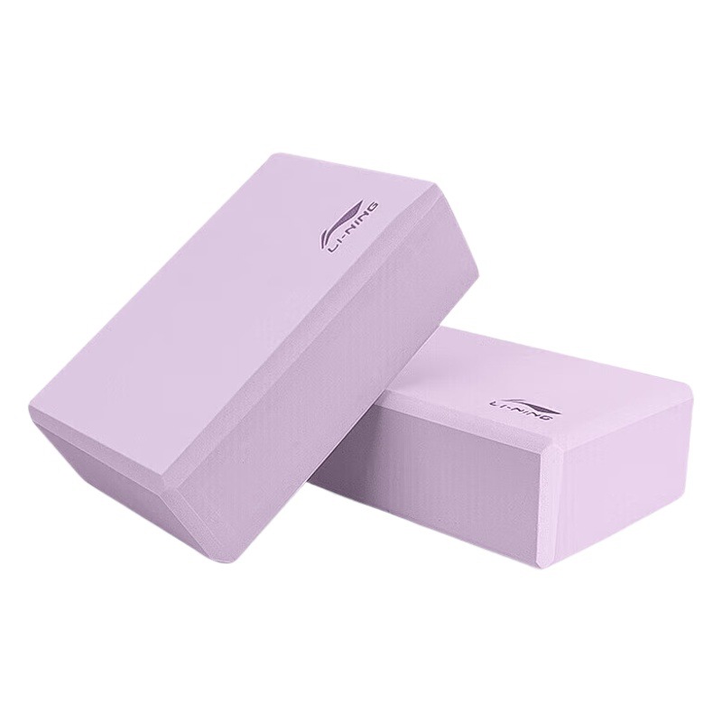 Li Ning yoga brick female beginner children dance special practice foam high density fitness tool leg pressing brick