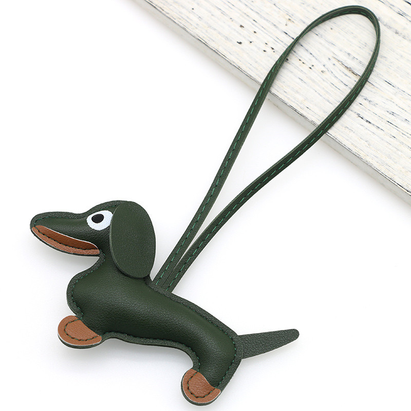 Picture of New Cartoon Personalized Keychain Bag Pendant Miu Series Dachshund Animal Shape Bag Pendant Decoration Wholesale