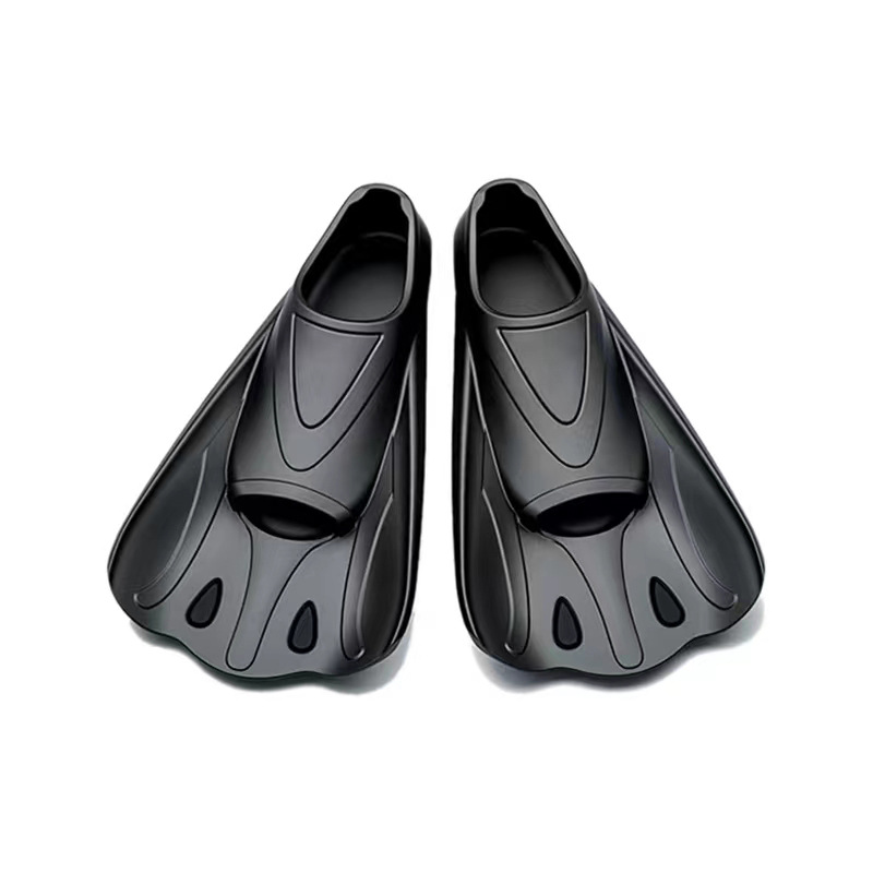 Popular Silicone Short Fins Butterfly Fins for Children and Adults, Specialized for Free Swimming and Snorkeling Sports Equipment with High Elasticity
