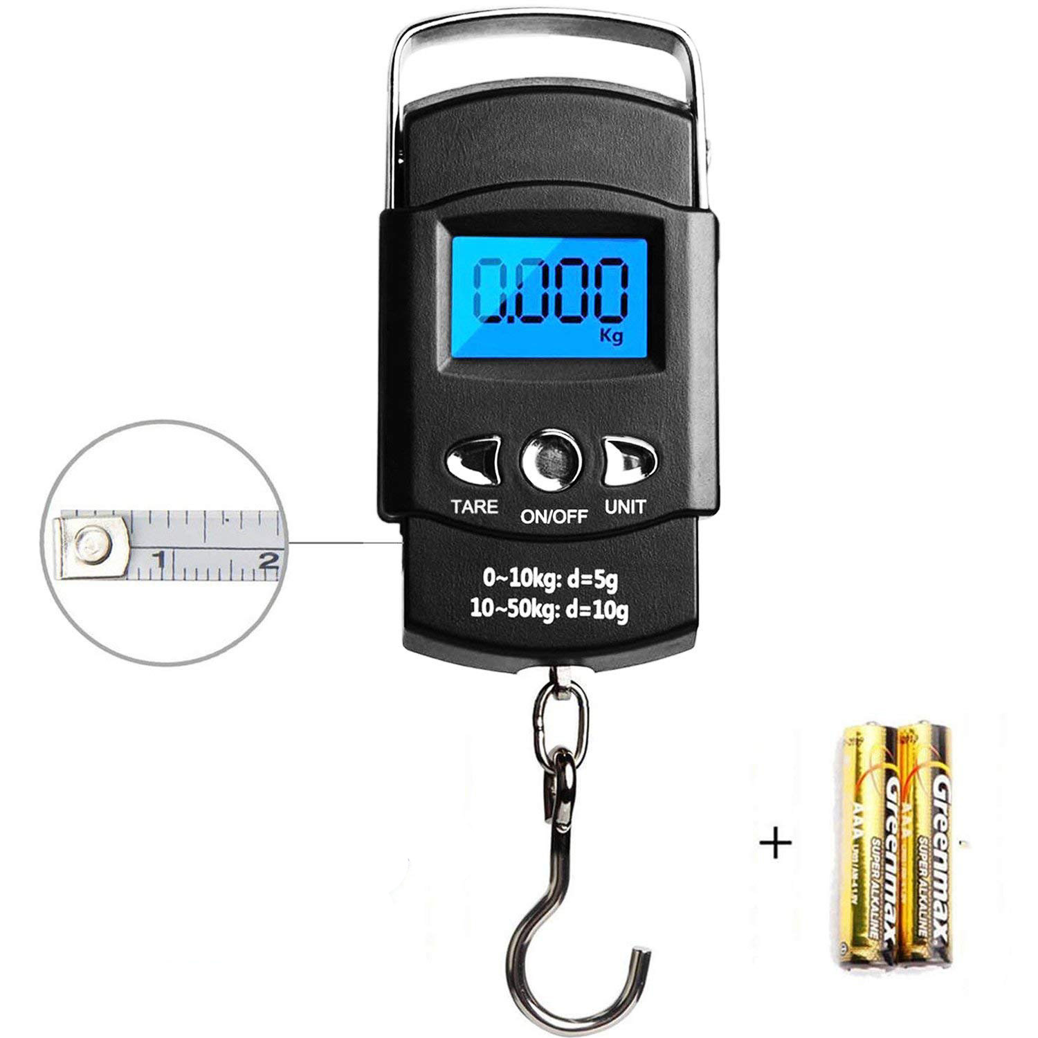 Picture of Manufacturers with tape measure portable electronic scale portable express fishing electronic scale cross-border good spk En
