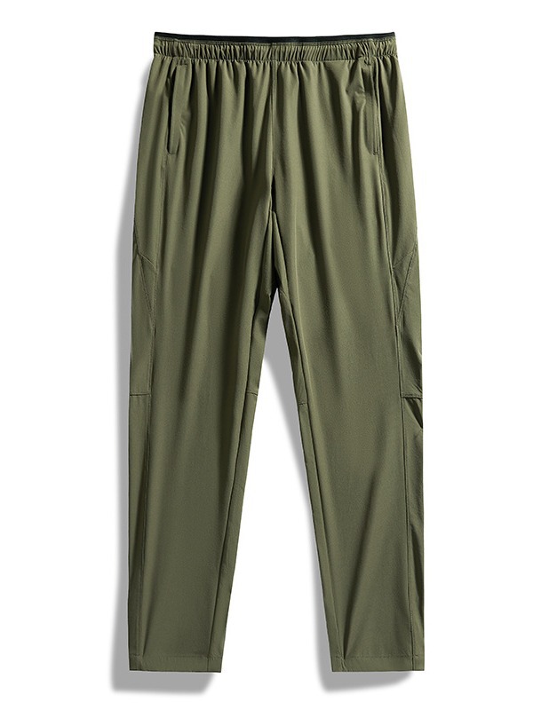 Outdoor Lightweight Quick-Drying Pants for Men and Women, Ice Silk Quick-Drying Cropped Pants, Ice Silk Breathable Outdoor Sports Pants, Straight-Leg Pants
